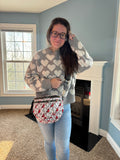 The Roni Nylon Crossbody - Cardinal