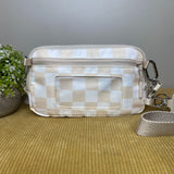 Remi - Nylon Crossbody Checkered - PREORDER