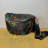 The Roni Nylon Crossbody - Halloween Fall Rainbow Pumpkin Faves