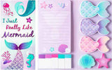 Sticky Note Booklet Set - Mermaid