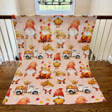 Blanket Halloween #32 - Fall Gnomes