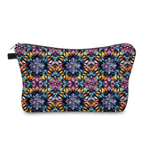 Pouch - Bold Purple Orange Pink Tie Dye