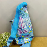 Sling Bag - Lemon Magenta Blue