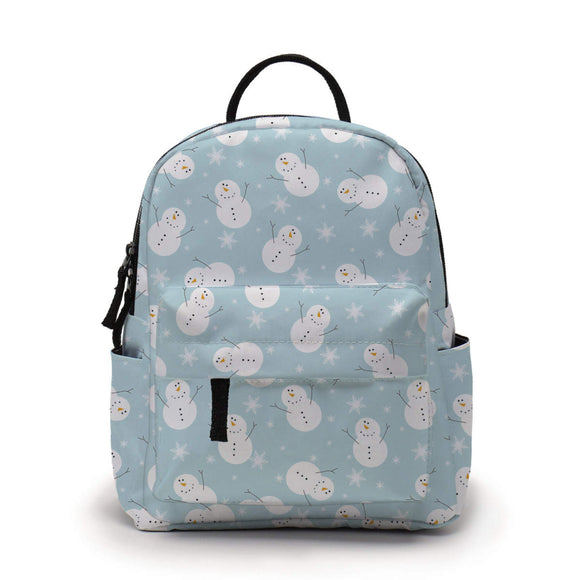 Mini Backpack - Holiday 2023 - Snowman Blue