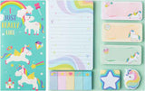 Sticky Note Booklet Set - Unicorns