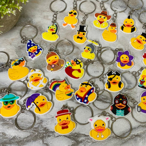 Keychain - Silicone - Ducks