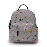 Mini Backpack - Magic on Grey