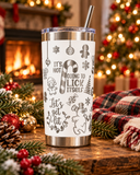 Tumbler 20oz - Christmas - PREORDER