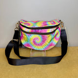 The Roni Nylon Crossbody - Tie Dye Swirl