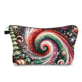 Pouch - Christmas Holiday Swirl