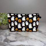 Pouch - Halloween Fall - Ghost Pumpkin