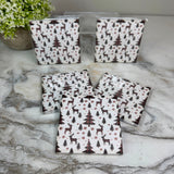 The Sticky Note Collection - Christmas Plaid Reindeer Tree