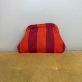 Emma Travel Clutch - Stripes + Chevron