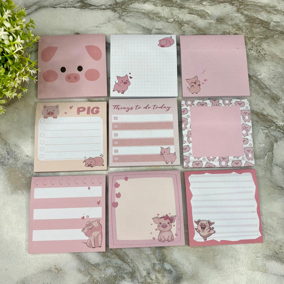 Sticky Note - Pig Mix