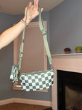 Tara - Double Pouch Nylon Crossbody