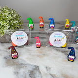 Gnome Figurines  - Birthday Assortment (3 pack) - Gnomies Sticker