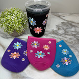 Bundled Set - Floral Patches Purple