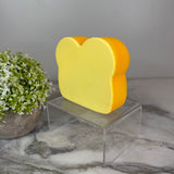 Stress Squishy Toy - Bread + Face