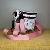 The Roni Nylon Crossbody - Christmas Snowflake Gift Ice Skate