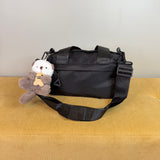 Keychain - Pom Pom Fuzzy Otter