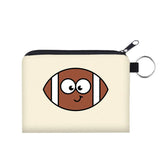 Mini Pouch - Football Face