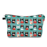 Pouch - Christmas Holiday Cat Sweater
