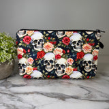Pouch - Skull Floral