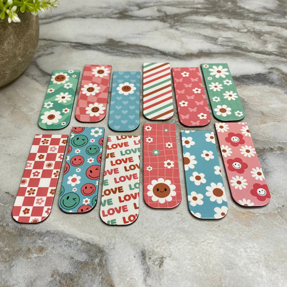 Bookmark - Peace Love Happiness Magnetic Mix