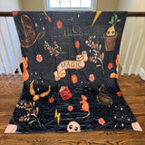 Blanket - Magic on Black