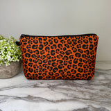 Pouch - Animal Print Caramel