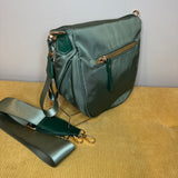 The Roni Nylon Crossbody - Solid Olive
