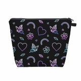 Pouch XL - Butterfly Rainbow Heart