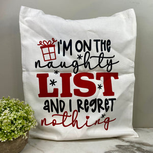 Tote Bag - Christmas - Naughty List