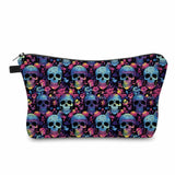 Pouch - Halloween Fall - Rainbow Skull