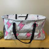 Utility Tote - Lightning Animal Print