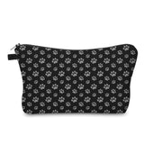 Pouch - Paw Dog Cat Black Grey