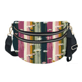The Roni Nylon Crossbody - Daisy Stripe