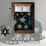 Blanket Christmas #2 - Golden Snowflake - PREORDER