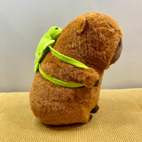 Plush Capybara Turtle Backpack Toy