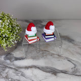 Keychain Clicker Toy - Christmas Santa Hat Book