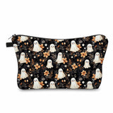 Pouch - Halloween Fall - Floral Ghost