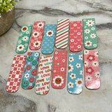 Bookmark - Peace Love Happiness Magnetic Mix