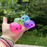 Squishy Toy - Mini Dumpling, Slow Gel Glitter, Single Item