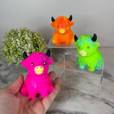 Squishy Toy - Highland Cow Ombre