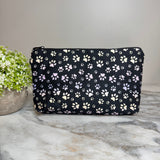 Pouch - Paw Dog Cat Pink Purple Ombre