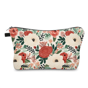 Pouch - Floral on Cream