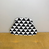Emma Travel Clutch - Stripes + Chevron