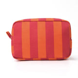Canvas Stripe Travel Pouch