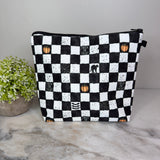 Pouch XL - Halloween Fall Trick or Treat Plaid