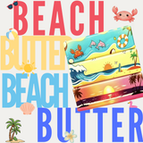Squishy Toy - Butter Summer Beach